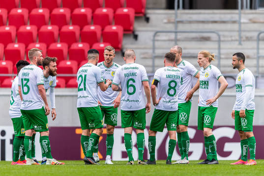 Hammarbys spelare deppar