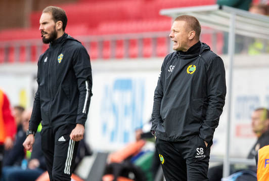 Hammarbys tränare Stefan Billborn