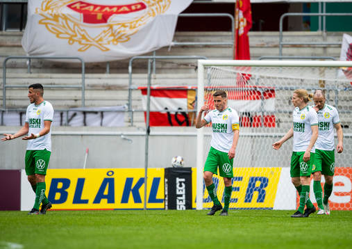 Hammarbys spelare deppar
