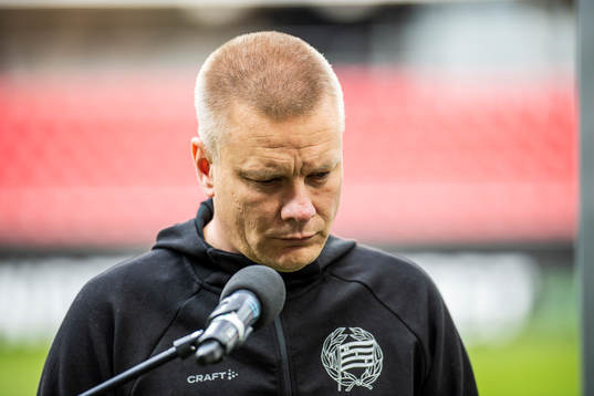 Hammarbys tränare Stefan Billborn