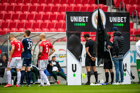 Unibets reklamskylt
