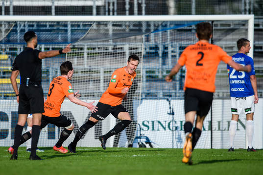 Västerås Viktor Prodell jublar