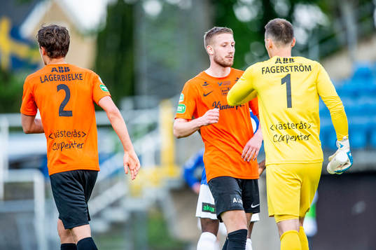 Västerås Gustaf Lagerbielke, Kevin Custovic och målvakt