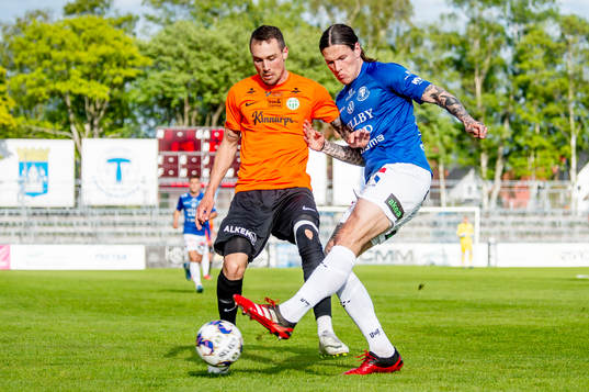 Västerås Filip Tronét och Trelleborgs Isak Jönsson