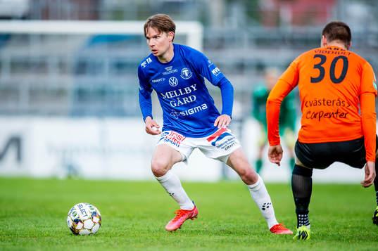 Trelleborgs Johan Blomberg mot Västerås William Videhult