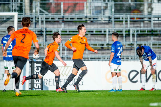 Västerås Viktor Prodell jublar