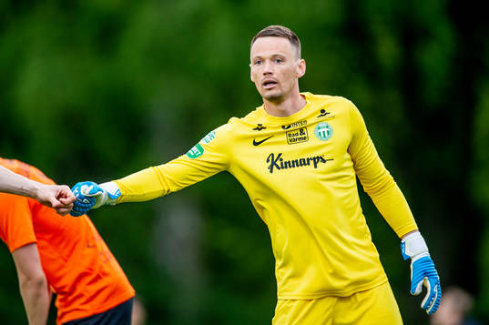 Västerås målvakt Anton Fagerström