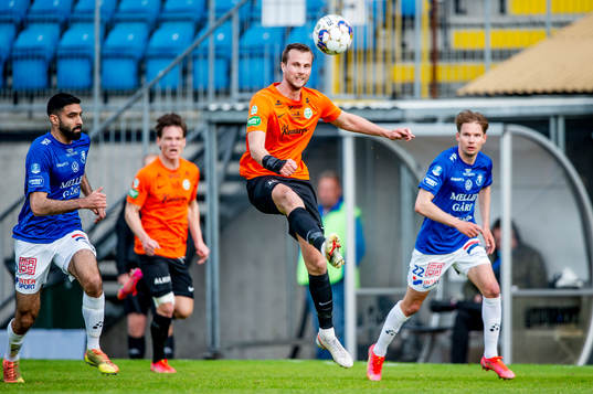 Västerås Jonas Hellgren mot Trelleborgs Mouhammed Ali