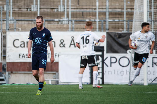 Malmö FFs Jo Inge Berget deppar