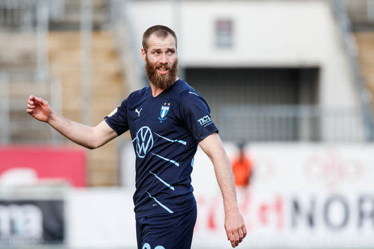 Malmö FFs Jo Inge Berget deppar