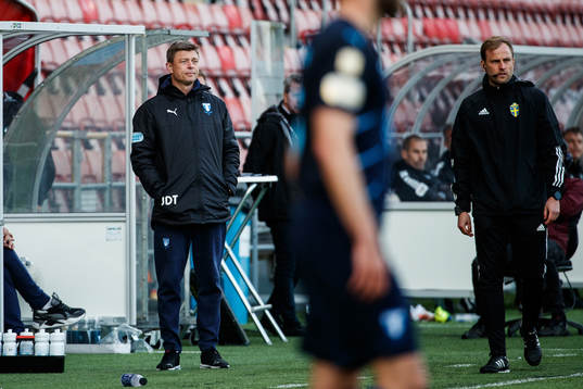 Malmö FFs huvudtränare Jon Dahl Tomasson