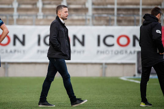 Örebros tränare Axel Kjäll deppar