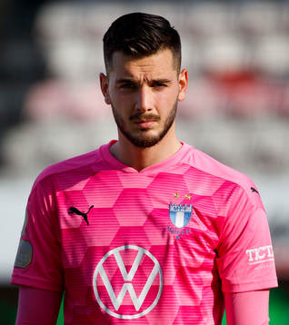 Malmö FFs målvakt Marko Johansson