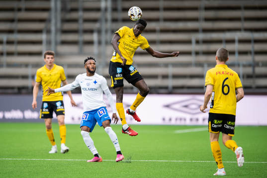 Elfsborgs Joseph Stanley Okumu och IFK Norrköpings Samuel