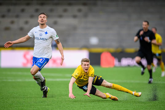 IFK Norrköpings Henrik Castegren och Elfsborgs Alexander