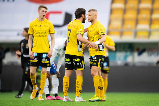 Elfsborgs Alexander Bernhadsson, Frederik Holst och Simon
