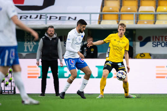 IFK Norrköpings Kristoffer Khazeni och Elfsborgs Jeppe