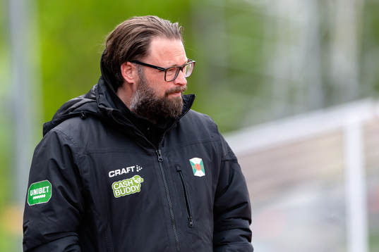 Varbergs tränare Joakim Persson