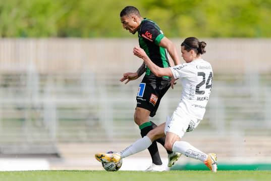 Varbergs Somon Karlsson Adjei och Häckens William