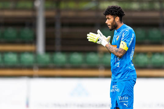 Häckens målvakt Jonathan Ursin Rasheed