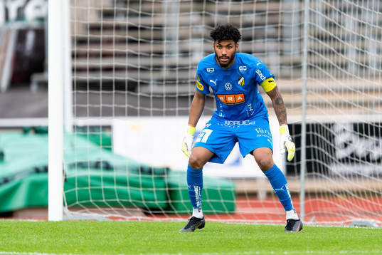Häckens målvakt Jonathan Ursin Rasheed