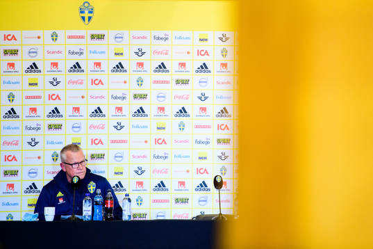 Head coach Janne Andersson of the Swedish national football
