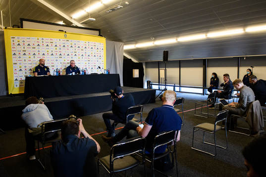 Head coach Janne Andersson of the Swedish national football