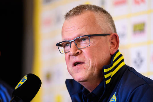 Head coach Janne Andersson of the Swedish national football