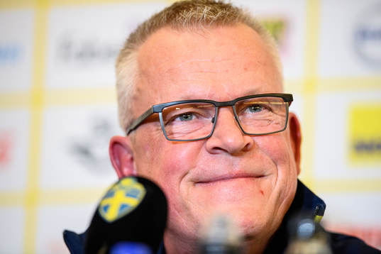 Head coach Janne Andersson of the Swedish national football