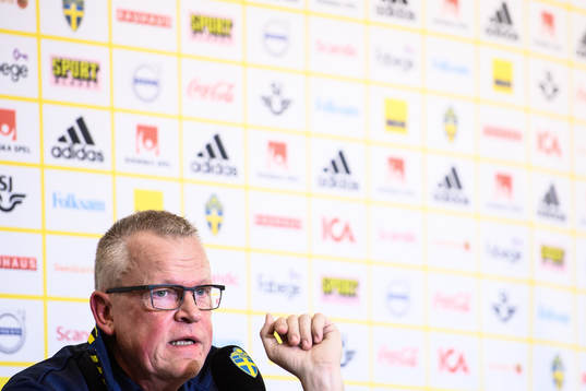 Head coach Janne Andersson of the Swedish national football