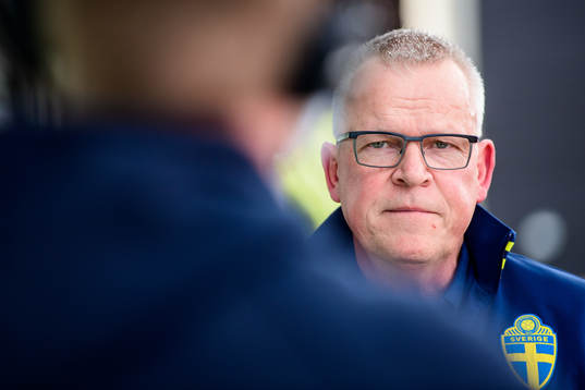 Head coach Janne Andersson of the Swedish national football