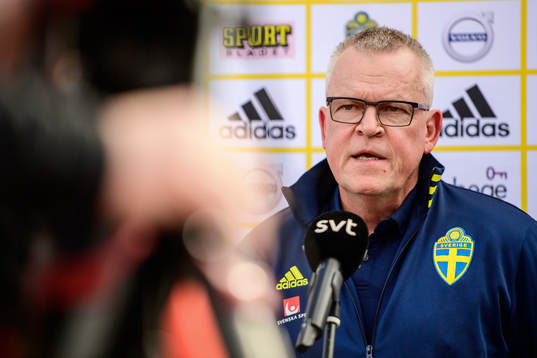Head coach Janne Andersson of the Swedish national football