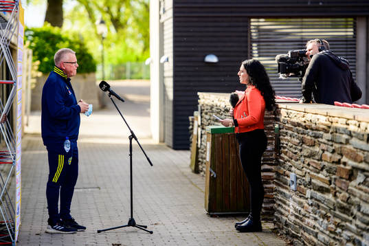 Head coach Janne Andersson of the Swedish national football