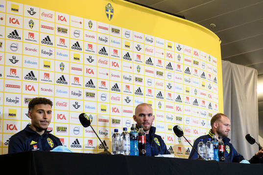 Jordan Larsson, Marcus Danielson and Andreas Granqvist of