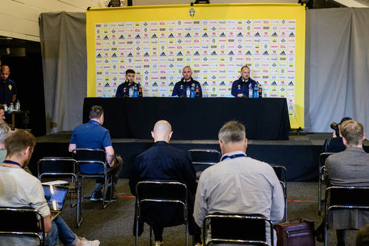 Jordan Larsson, Marcus Danielson and Andreas Granqvist of
