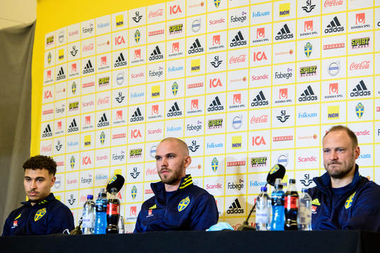 Jordan Larsson, Marcus Danielson and Andreas Granqvist of