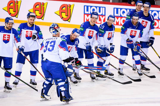 Goalkeeper Julius Hudacek, Marek Hrivik , Samuel Knazko ,