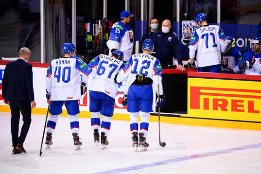 Marian Studenic of Slovakia in pain