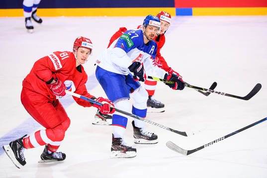 Vladislav Kamenev of Russia  and Marek Hrivik of Slovakia