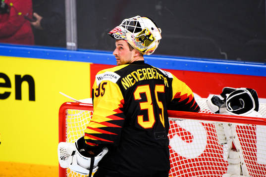 Goalkeeper Mathias Niederberger of Germany