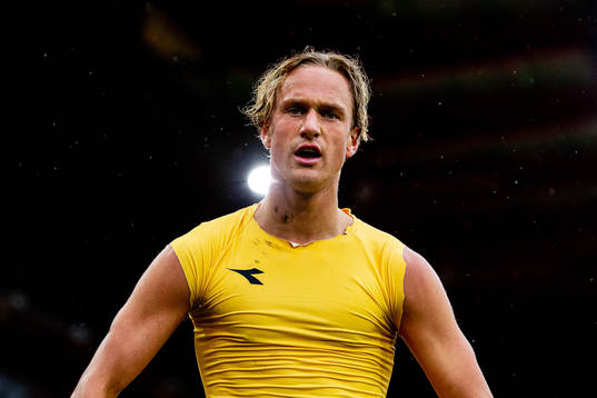 Erik Botheim of Bodø/Glimt celebrates