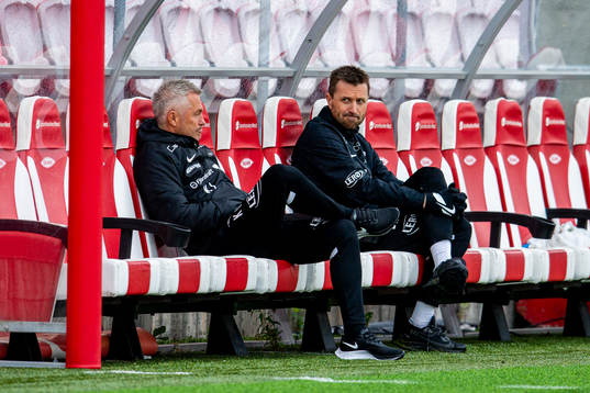 Kåre Ingebrigtsen, head coach of Brann, and Eirik