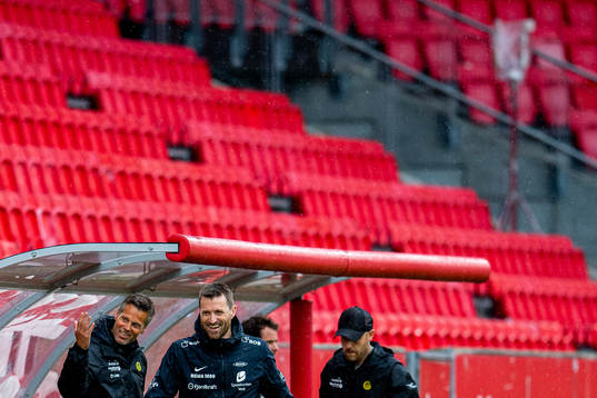 Kjetil Knutsen, head coach of Bodø/Glimt, and Eirik