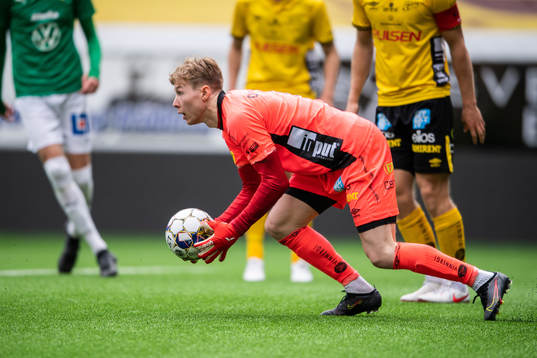 Elfsborgs målvakt Mathias Dyngeland