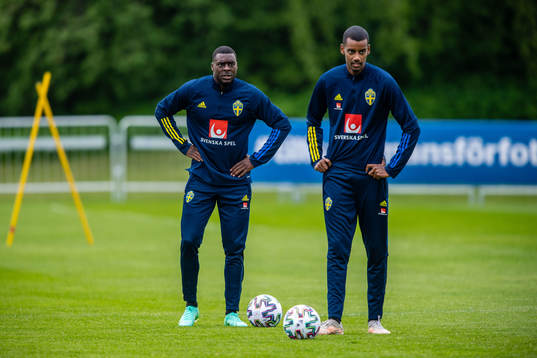 Ken Sema and Alexander Isak