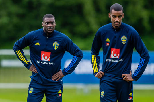 Ken Sema and Alexander Isak