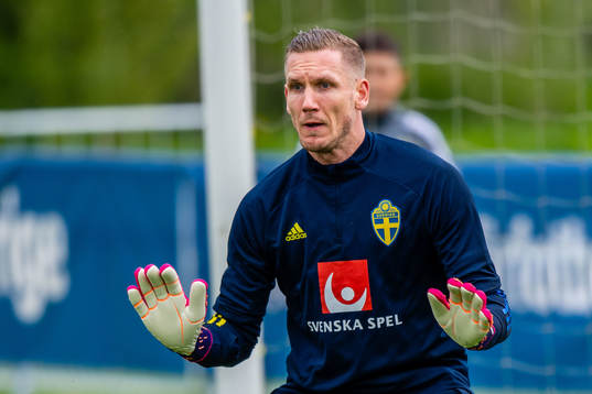 Goalkeeper Robin Olsen
