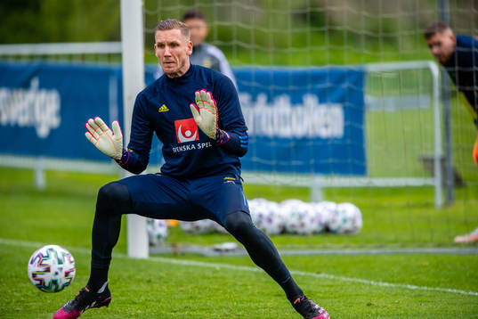 Goalkeeper Robin Olsen