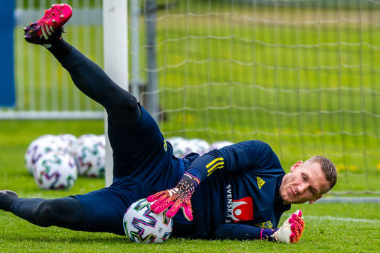 Goalkeeper Robin Olsen