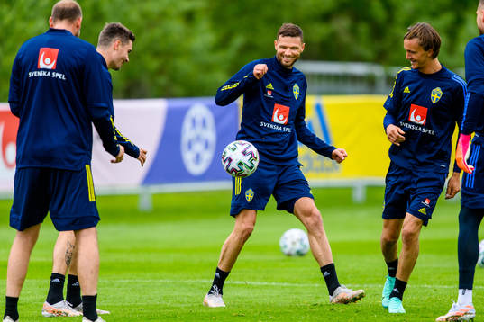 Marcus Berg and Kristoffer Olsson
